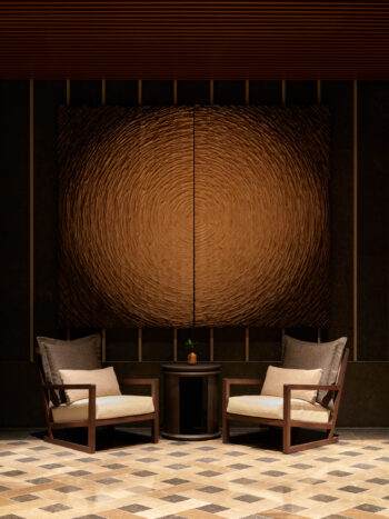 Aman New York, USA - Interior, Arrival, Lobby on 14th, art detail